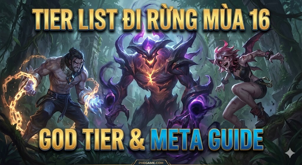 Tier List Rừng Mùa 16 (2026): Cách Kiểm Soát Ataxian